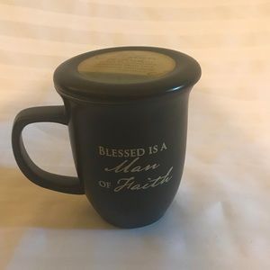 Religious mug w/lid